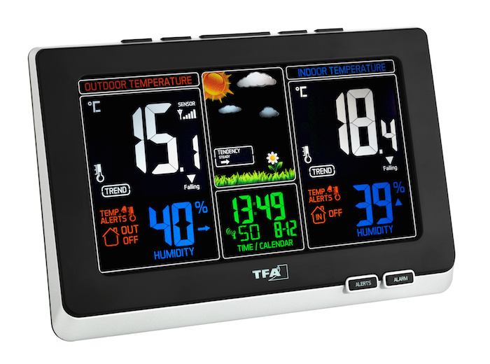 TFA termomeeter 35.1129.01 Spring Radio Weather Station