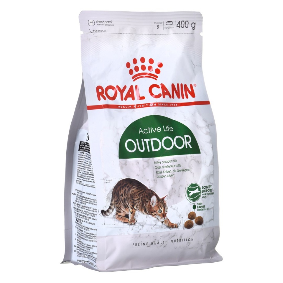 Royal Canin kuivtoit kassile Outdoor Cats Adult Poultry, 400g 