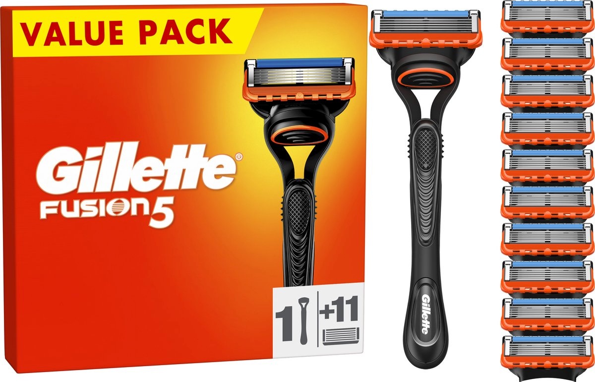 Gillette raseerija Fusion5 + 11 tera, meestele