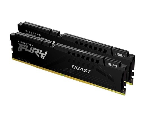 Kingston mälu Memory DDR5 Fury Beast 128GB(2x64GB) 5600MHz CL40 Black