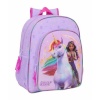 Unicorn Academy seljakott lilla 32x38x12cm