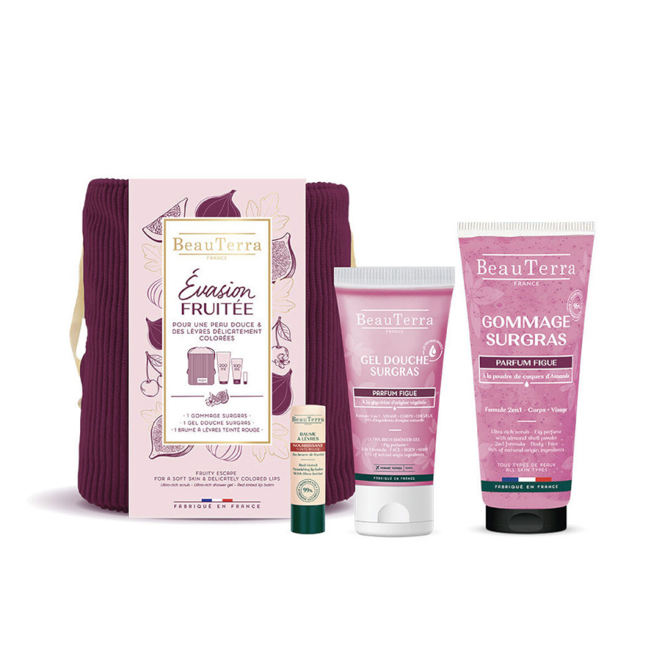 Beauterra naiste kosmeetika komplekt FRUITY RITUAL FIG 4-osaline