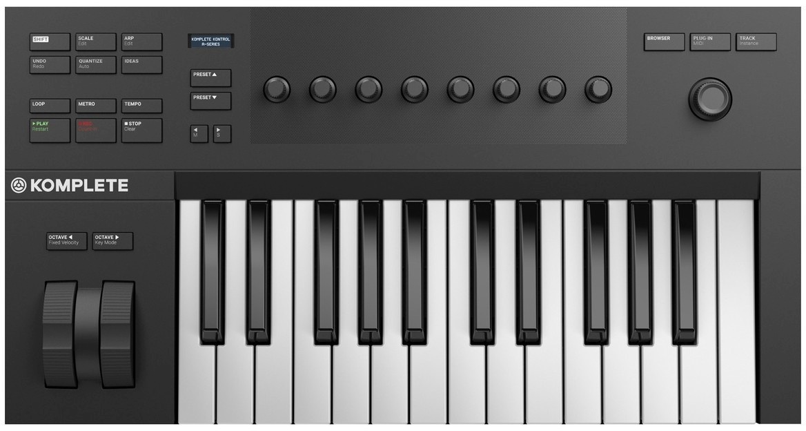 Native Instruments Komplete Kontrol A25 MIDI süntesaator USB jaoks