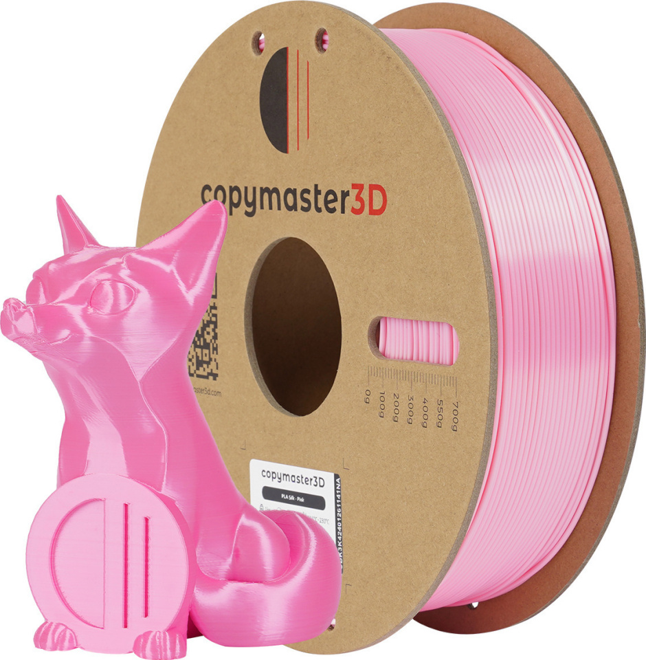 Copymaster3D PLA Silk 3D printeri niit, 1,75 mm, roosa