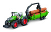 BBURAGO traktor luksushaagisega, assortii, 10cm, 18-31677/18-31678/18-31659