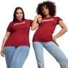 Puma T-särk naistele Ess+script punane 679315 13 suurus M