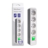 Qoltec pikendusjuhe Power strip 4 sockets, 1.8m