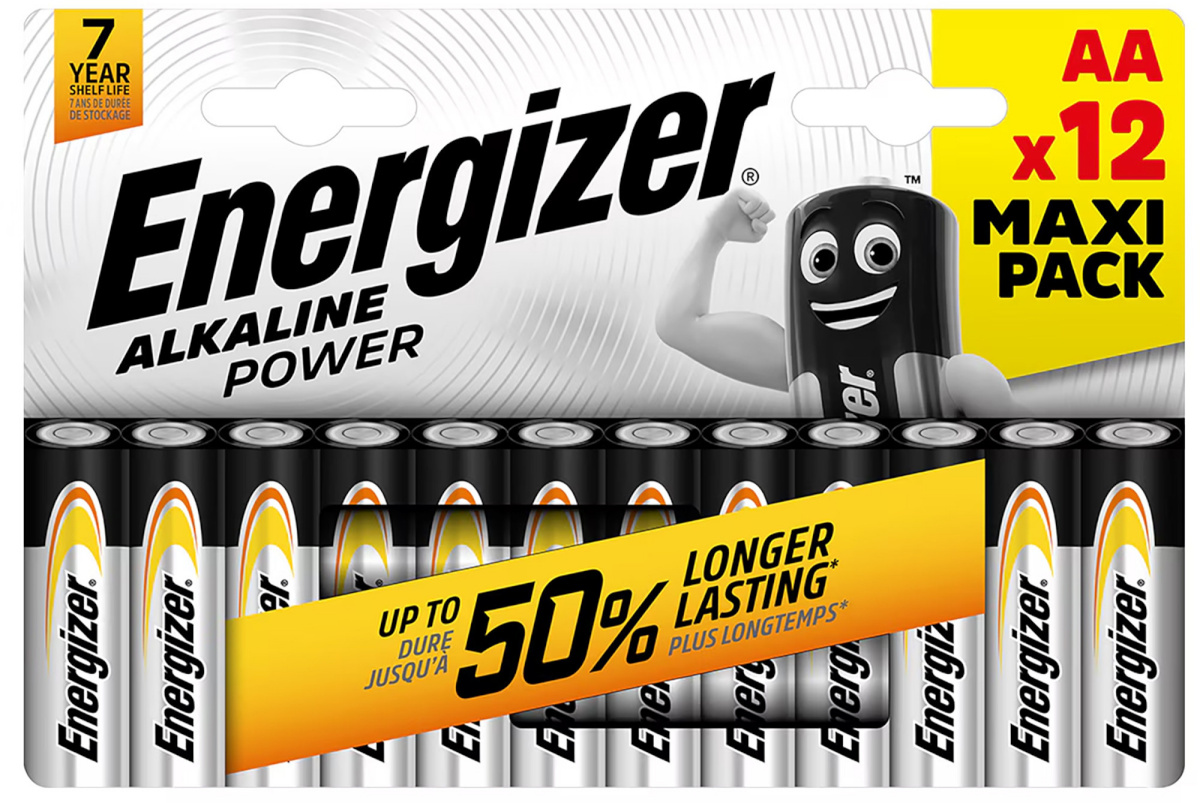 Energizer patarei Energizer Alkaline Power AA CHP12