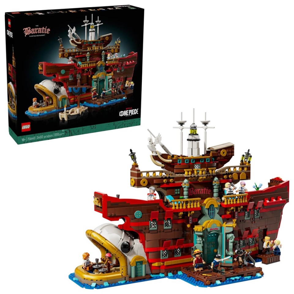 Lego klotsid ONE PIECE 75640 The Baratie Floating Restaurant