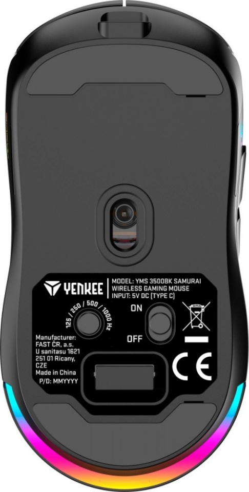 Yenkee hiir YMS 3500BK