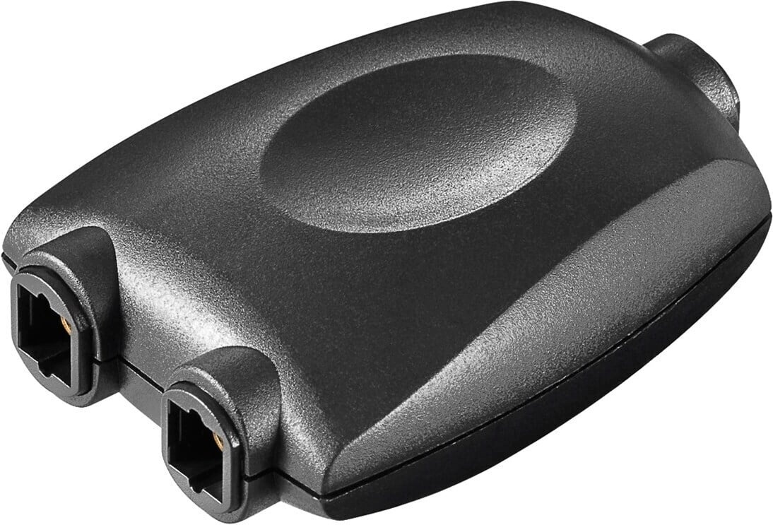 Goobay helikaabli adapter/jagaja TOSLINK Splitter 