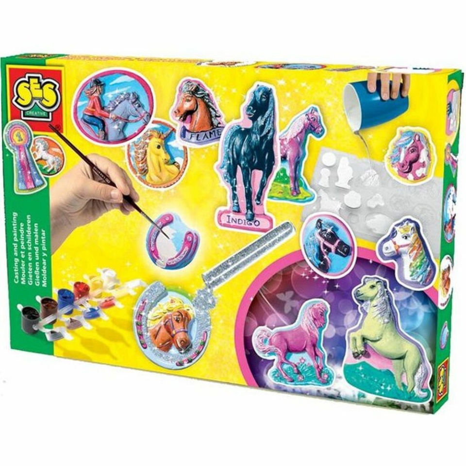 SES Creative Play-Dough komplekt Molding and painting - Fantasy horses