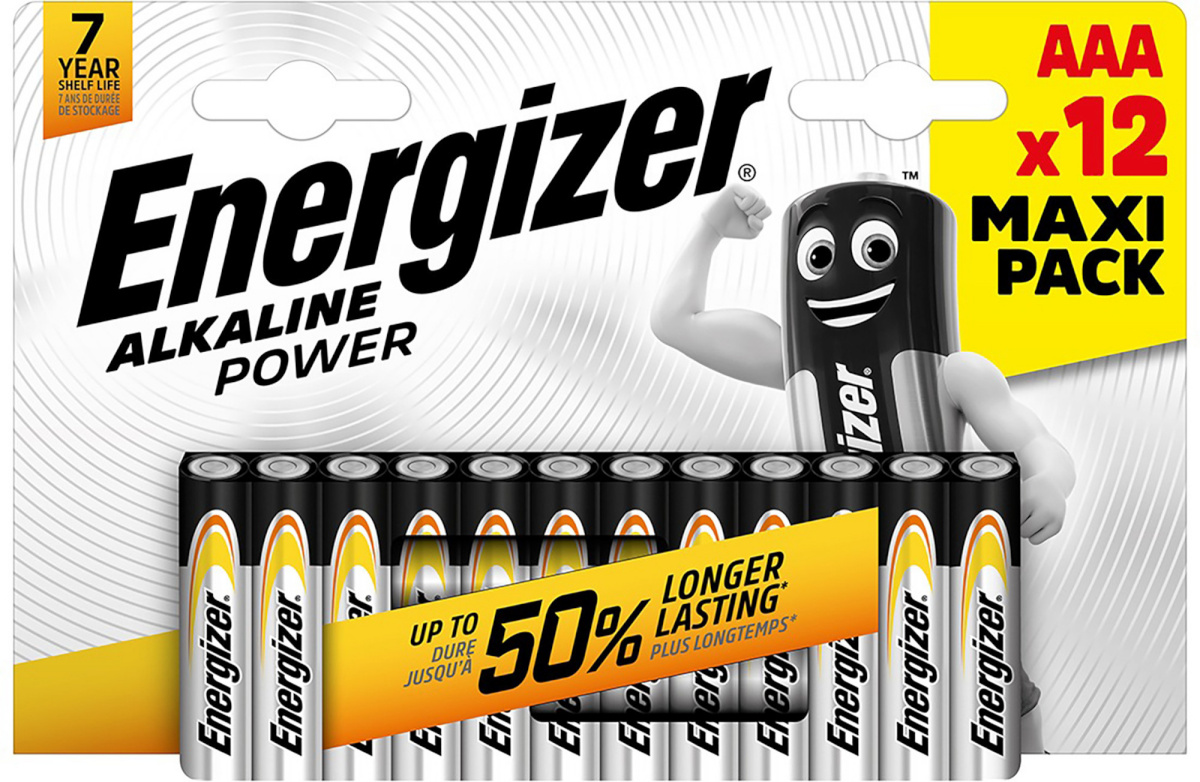 Energizer patarei Energizer Alkaline Power AAA CHP12
