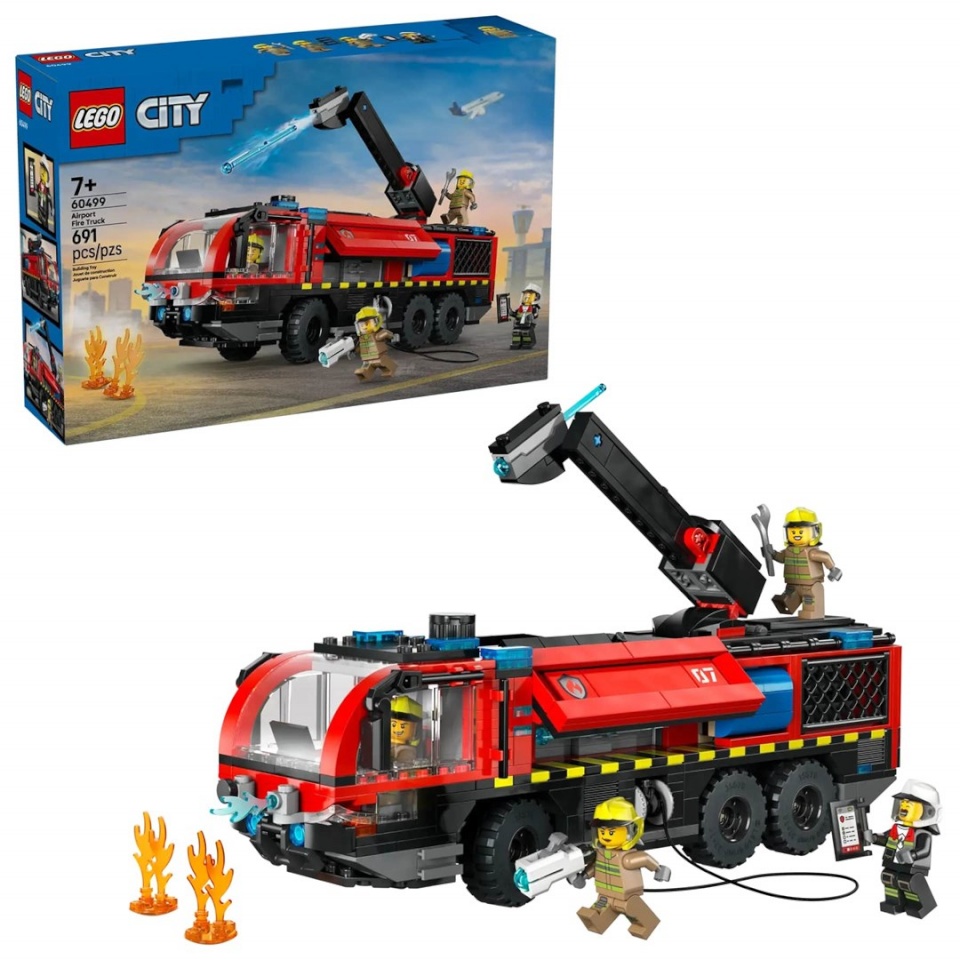 Lego klotsid CITY 60499 Airport Fire Truck