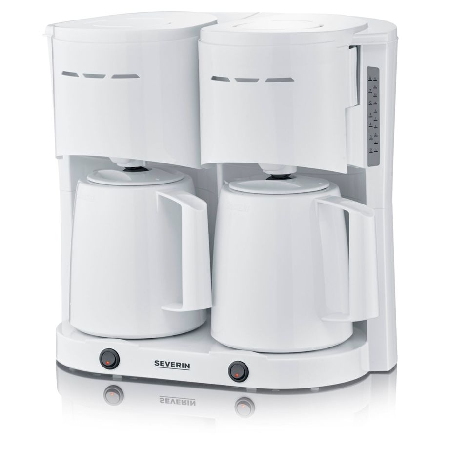 Severin filterkohvimasin KA 9314 Duo Filter Coffee Machine, valge