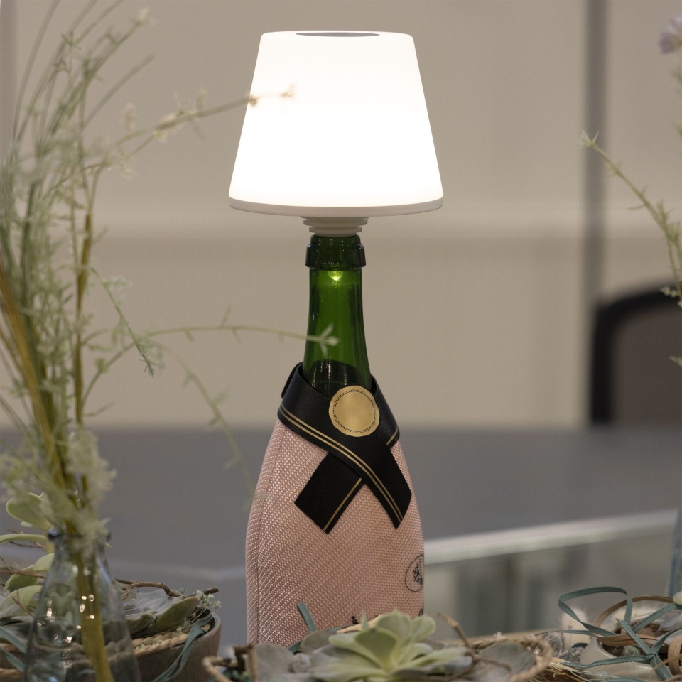 REV õuevalgusti LED Bottle Light Wireless Lamprusco, Warm White