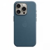 Apple kaitsekest FineWoven Case with MagSafe for iPhone 15 Pro Pacific Blue, sinine