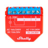 Shelly kontroller Plus 1PM Wi-Fi Smart Relay, 1 Channel 16A with Power Metering, punane