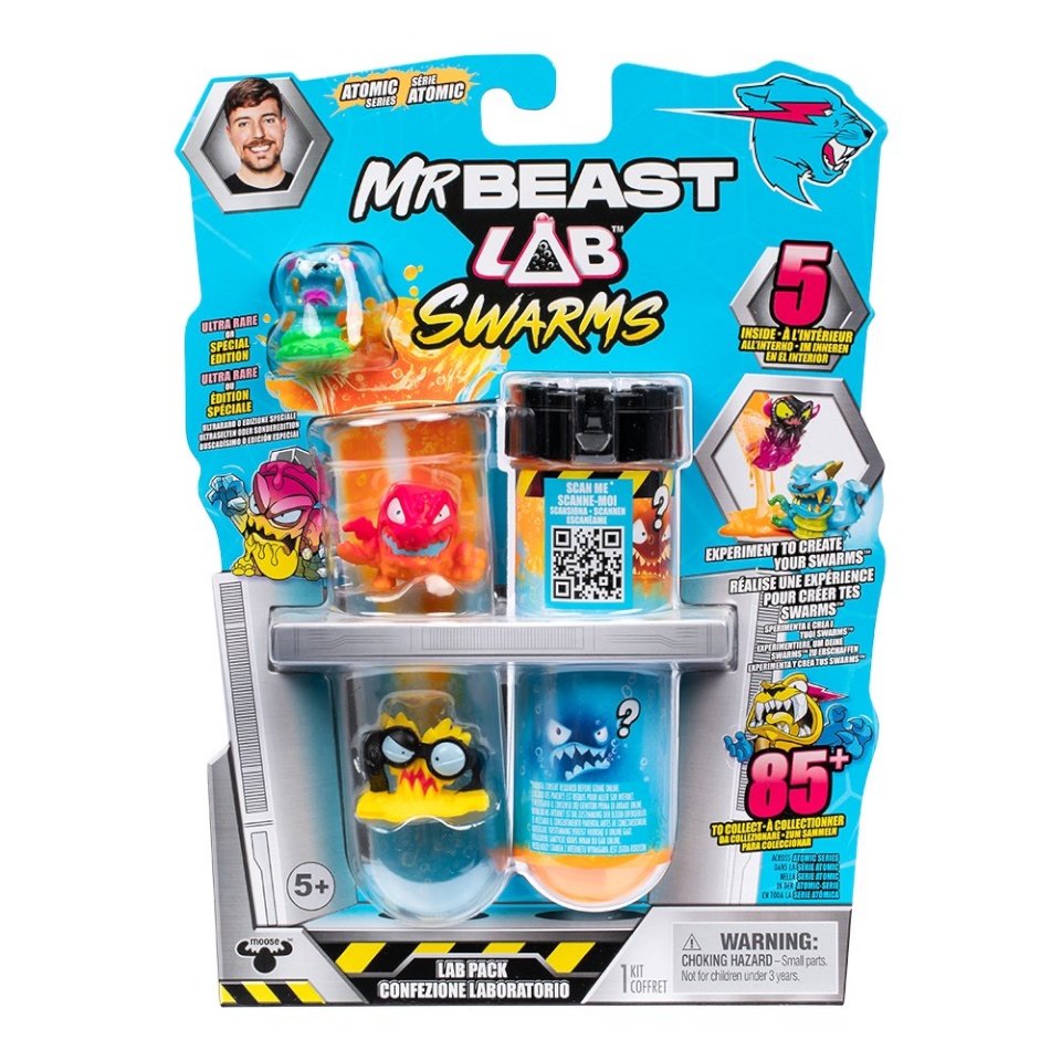 Cobi mängufiguur Mr Beast Lab - Swarm Lab 5-pak