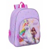 Unicorn Academy seljakott lilla 33x42x14cm