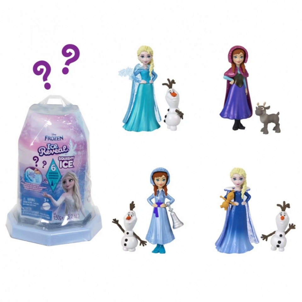 Mattel mängunukk Doll Disney Disney Frozen Ice Reveal Assortment