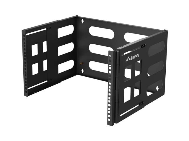 Lanberg Wall mount rack 19" 6U 497x400/240 FB01-5406-10B