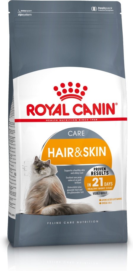 Royal Canin kuivtoit kassile Hair & Skin Care, 0,4kg