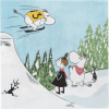 Arabia pabersalvrätik Moomin Ski Jump Paper Napkin, 33x33cm