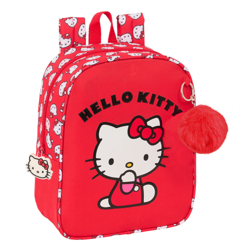 Hello Kitty seljakott Iconic valge punane 22x27x10cm