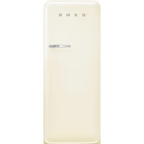 Smeg külmik FAB28RCR6 50-ndate stiil, 153cm, 244/26 l, 35dB, elektrooniline juhtimine, parem, kreem