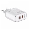 LDNIO Wall charger A2528M 2USB-C for Apple + USB-C - Lightning Cable