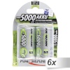Ansmann akud 6x2 maxE NiMH Mono D 5000mAh 5030922