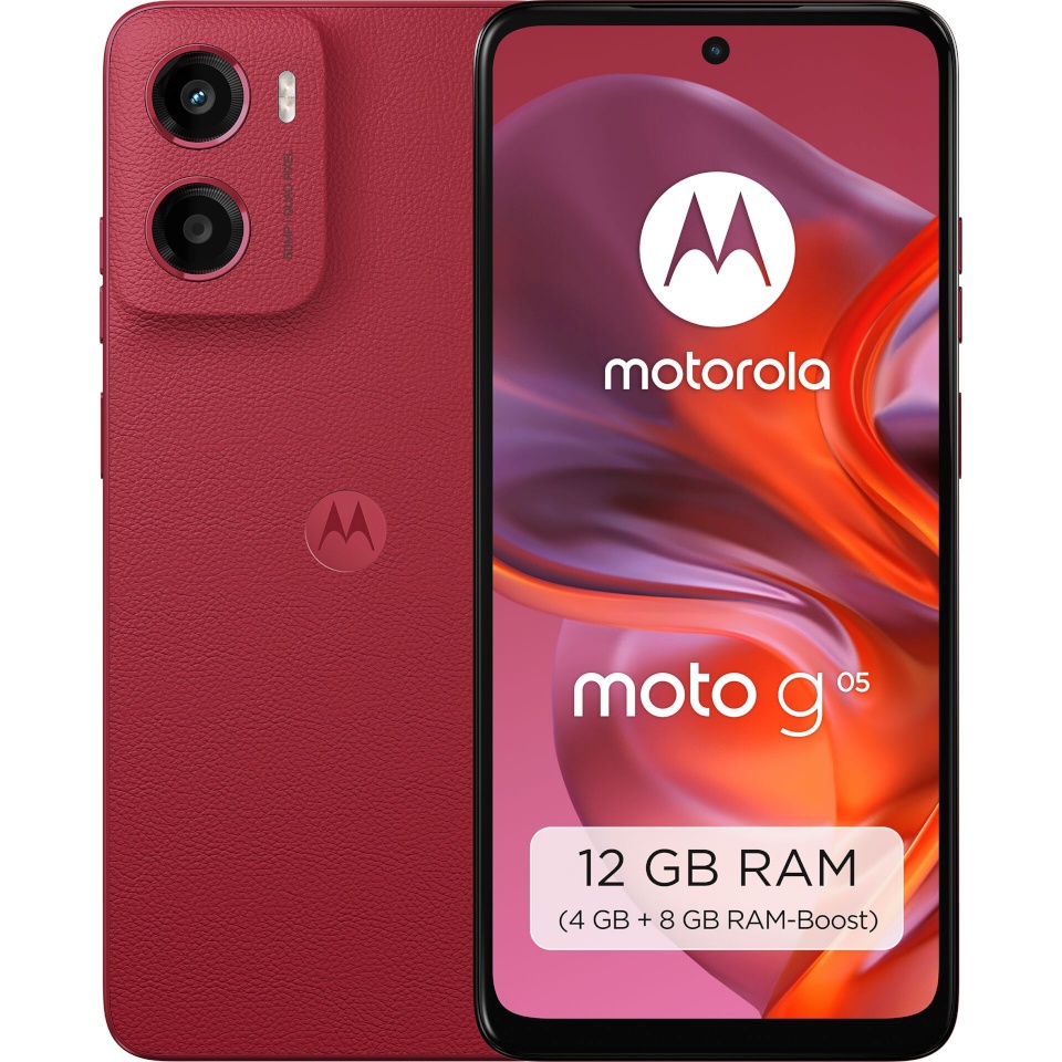 Motorola moto g05 4+128GB plum punane