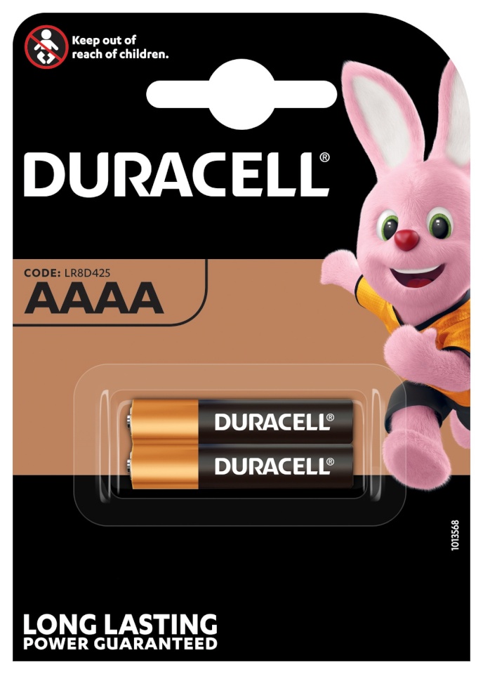Duracell patarei AAAA/LR61 1.5V 2tk.