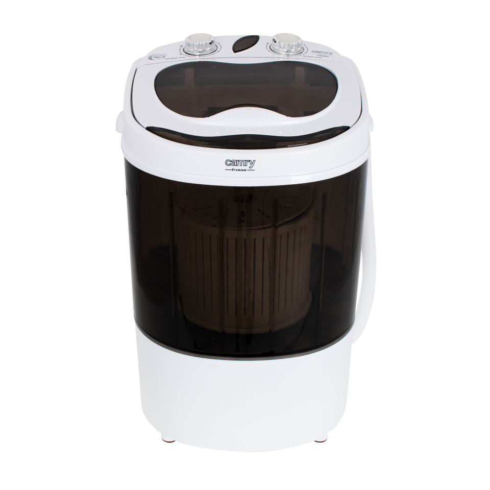 Camry pesumasin CR 8054, Top loading, Washing capacity 3 kg, Depth 37 cm, Width 36 cm, valge/hall