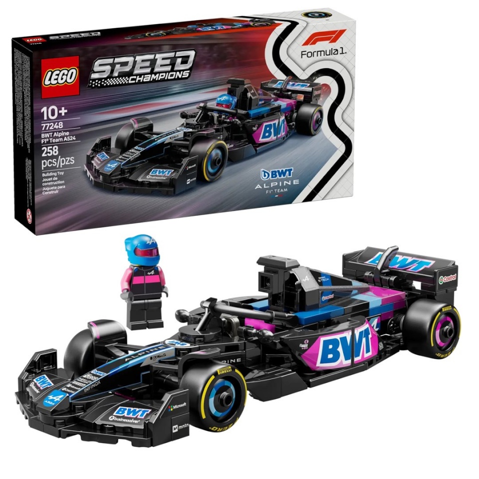 Lego klotsid SPEED CHAMPIONS 77248 BWT Alpine F1 Team A524