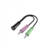 Hama adapter 3,5mm jack adapter to 4- pol.