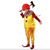 Maskeraadi kostüüm täiskasvanutele Kloun Halloween XS/S
