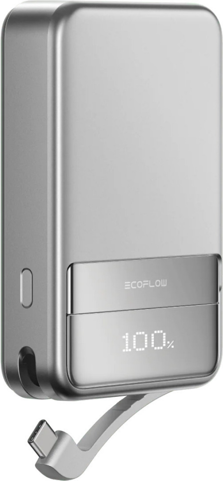 EcoFlow akupank Rapid 10000, 10 000 mAh, hõbedane