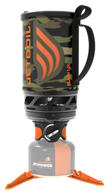 Jetboil Flash PCS gaasipliit, 1,0 l, tume kamuflaaž