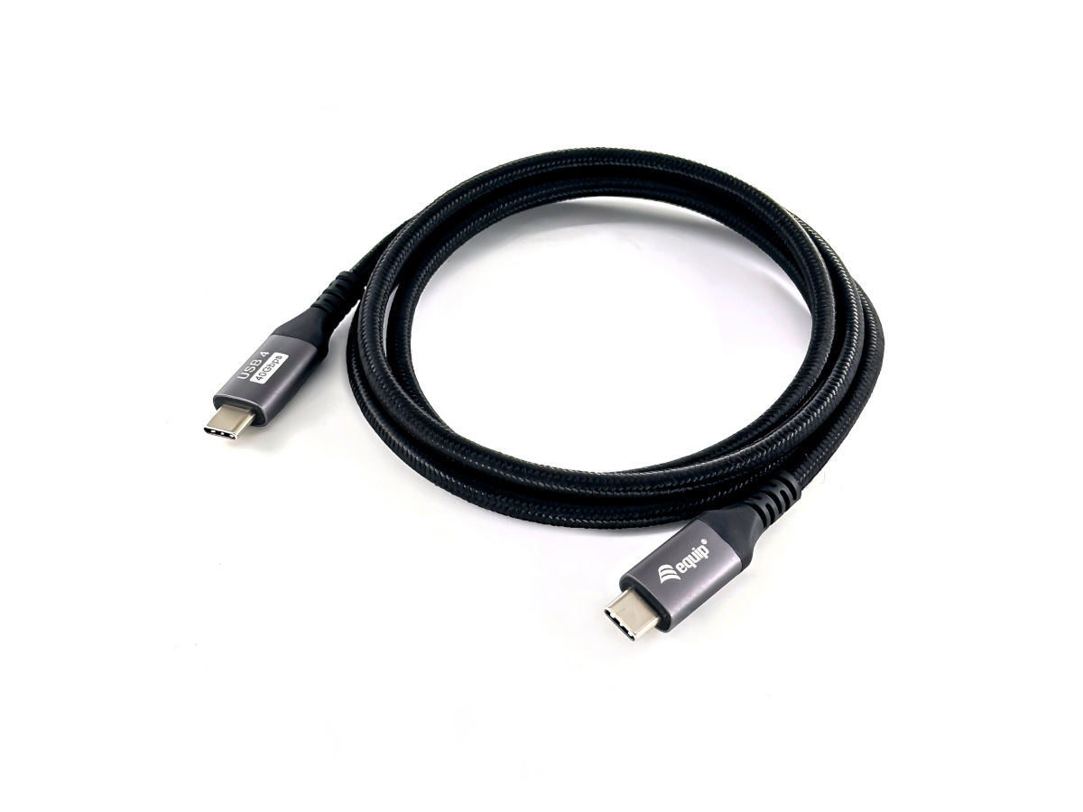 equip laadimiskaabel USB4 Gen 3 C-to-C- cable 2.0m 8K/60Hz 40Gbit/s PD 240W