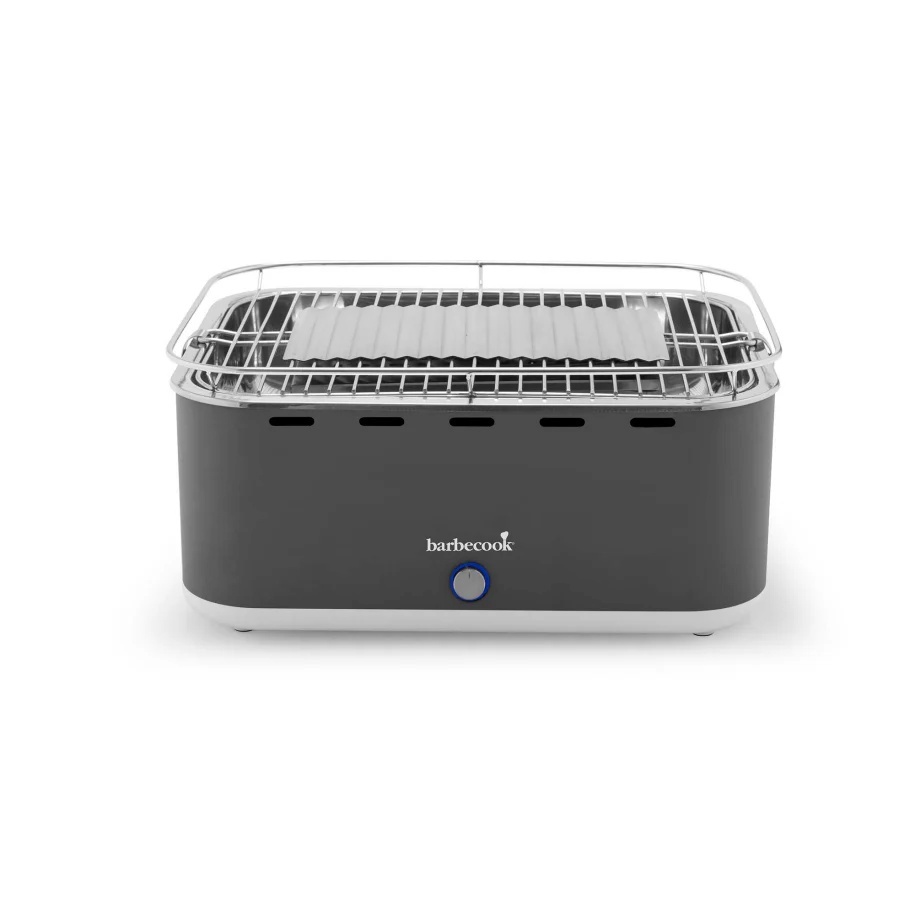 Barbecook söegrill Charcoal Table Grill Carlo, 44x33x21cm, BC-CHA-1015 Urban Gray, hall