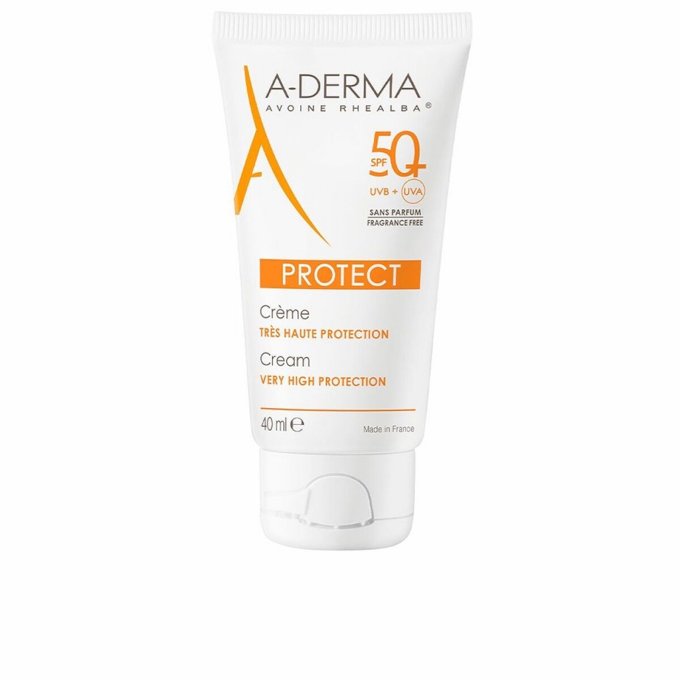 A-Derma päikesekreem Protect Lõhnatu SPF 50+ (40ml)