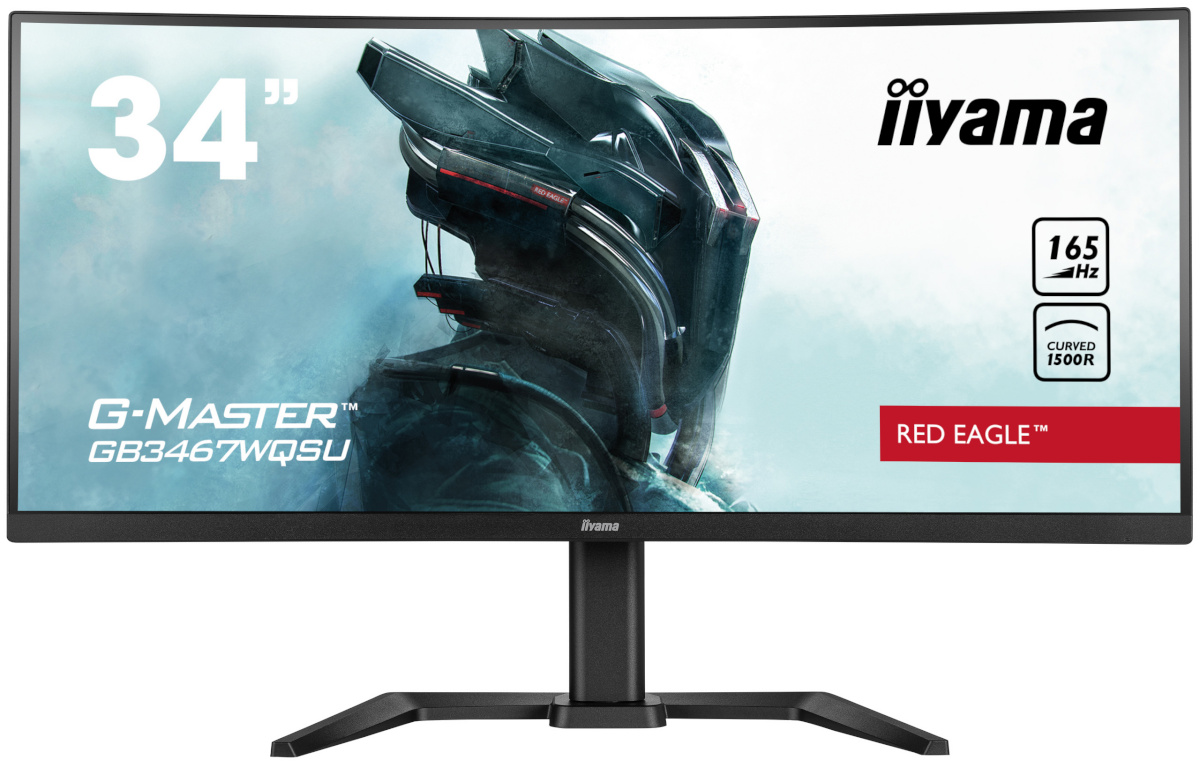 iiyama monitor G-MASTER GB3467WQSU-B5 34" UltraWide Quad HD LED, must