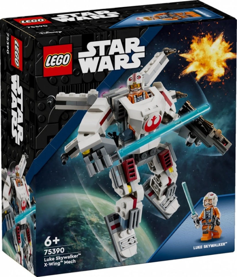 Lego klotsid Bricks Star Wars 75390 Luke Skywalker X-Wing Mech