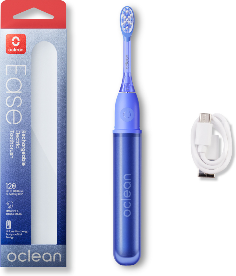 Oclean elektriline hambahari Ease Electric Toothbrush, sinine