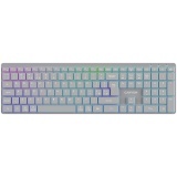 Canyon klaviatuur HKB-W11 UK/US RGB Dual Mode Wireless Grey