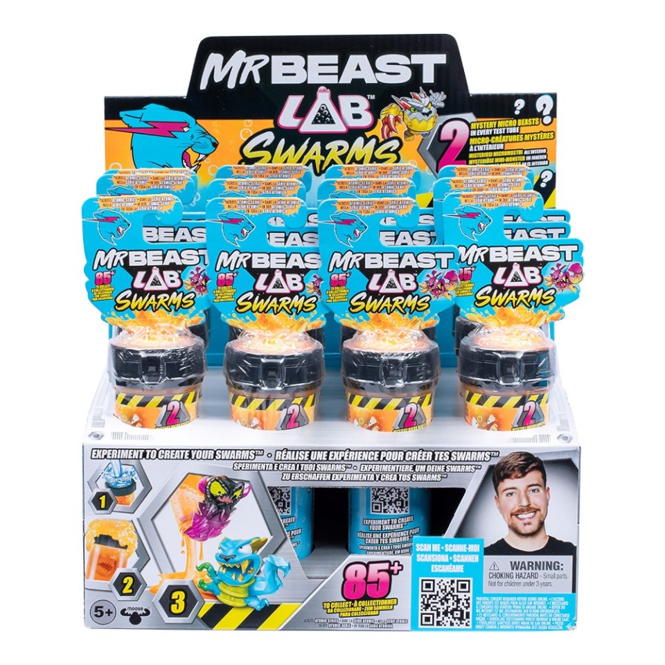 Cobi mängufiguur Mr Beast Lab - Swarm tube 2-pack 12 pcs