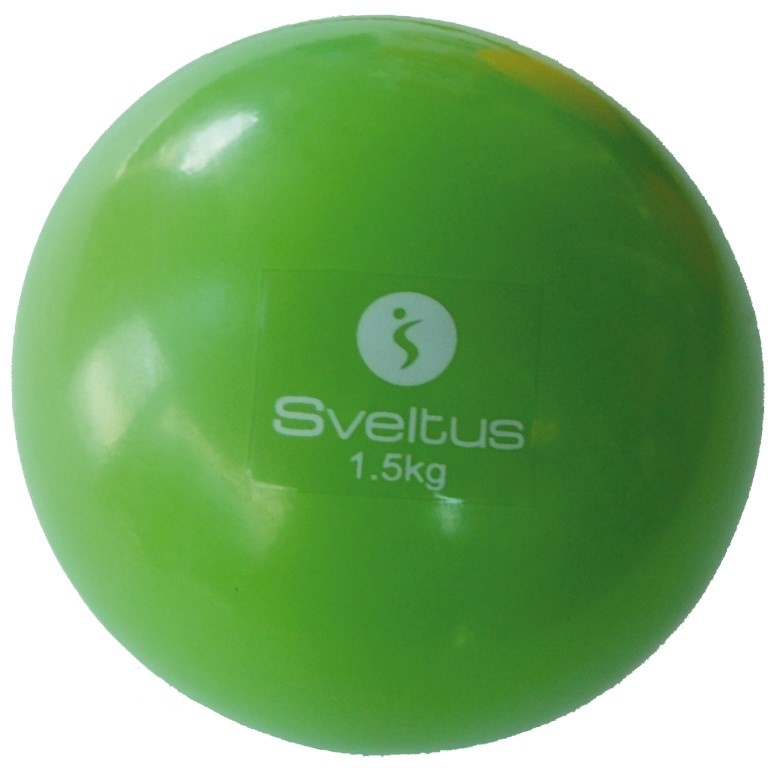 Sveltus topispall Weighted Ball 1,5kg D12,3cm roheline