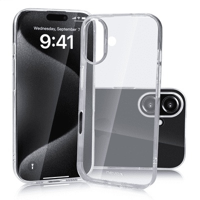 Nevox kaitsekest StyleShell Flex iPhone 16 Plus Transparent, läbipaistev